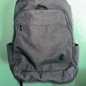 Bagsmart Charcoal Gray Laptop Backpack with USB Port - Like New